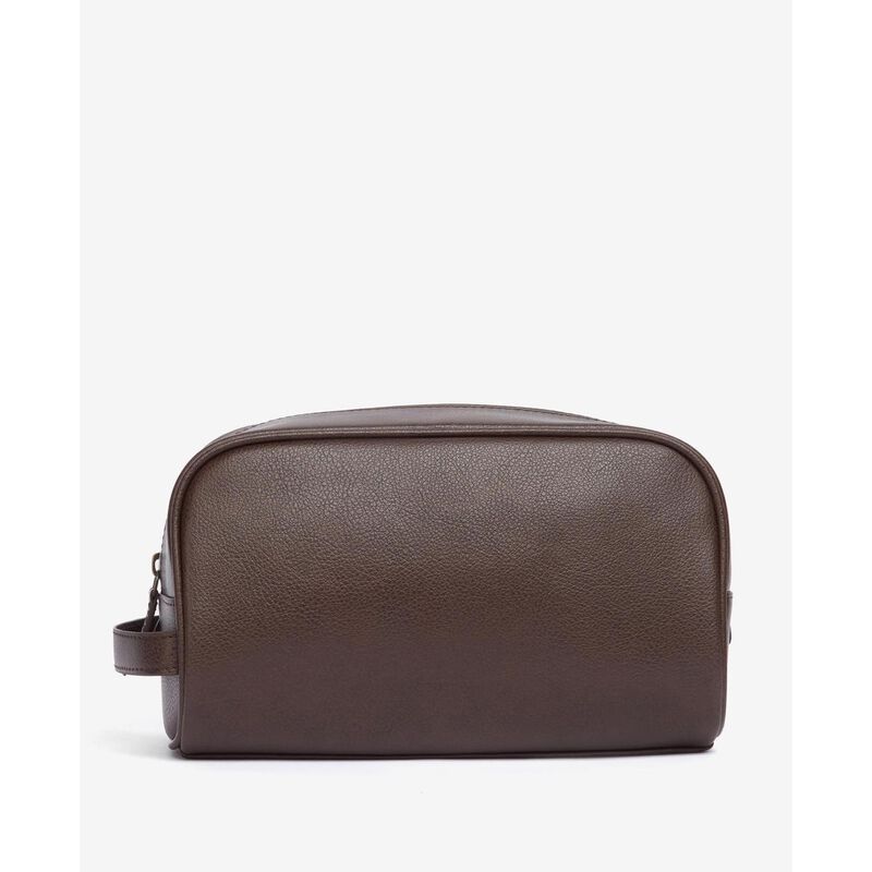 Barbour Leather Washbag image number 1